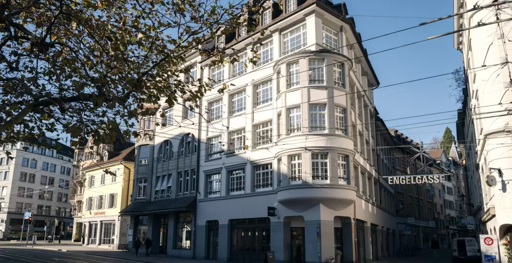 Gewerbehaus Marktgasse – <br>St. Gallen - Dachplan AG